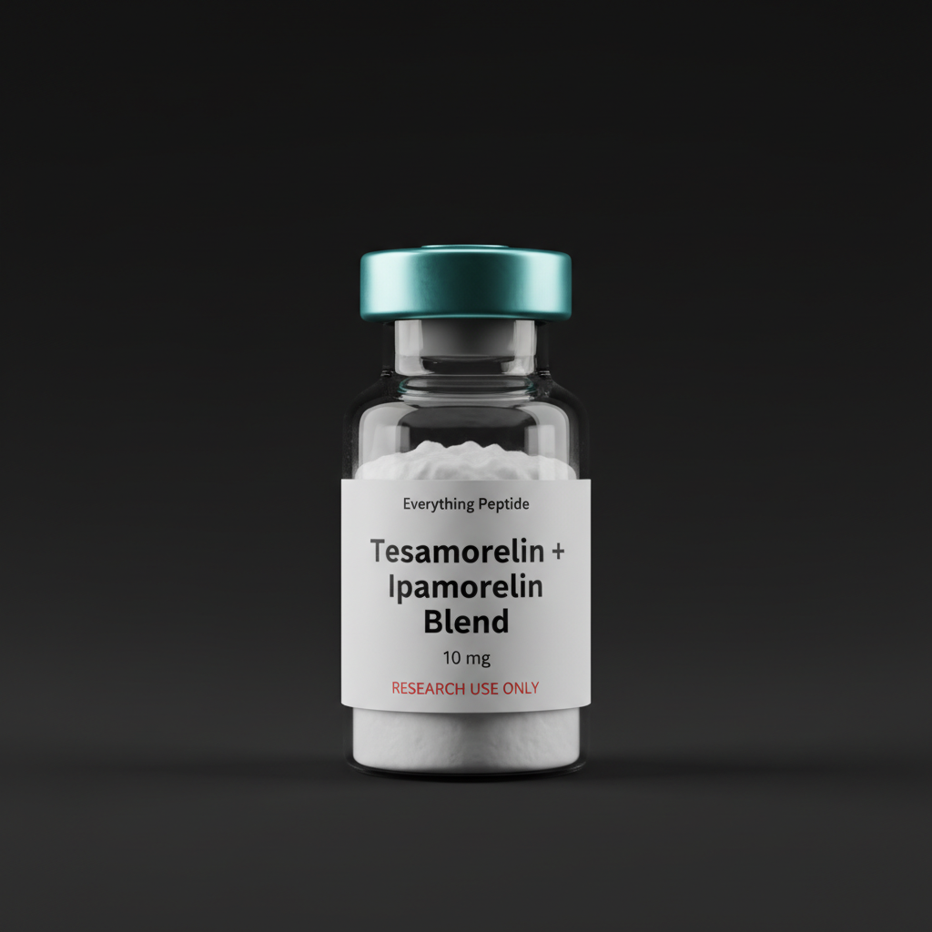 Tesamorelin + Ipamorelin Blend vial